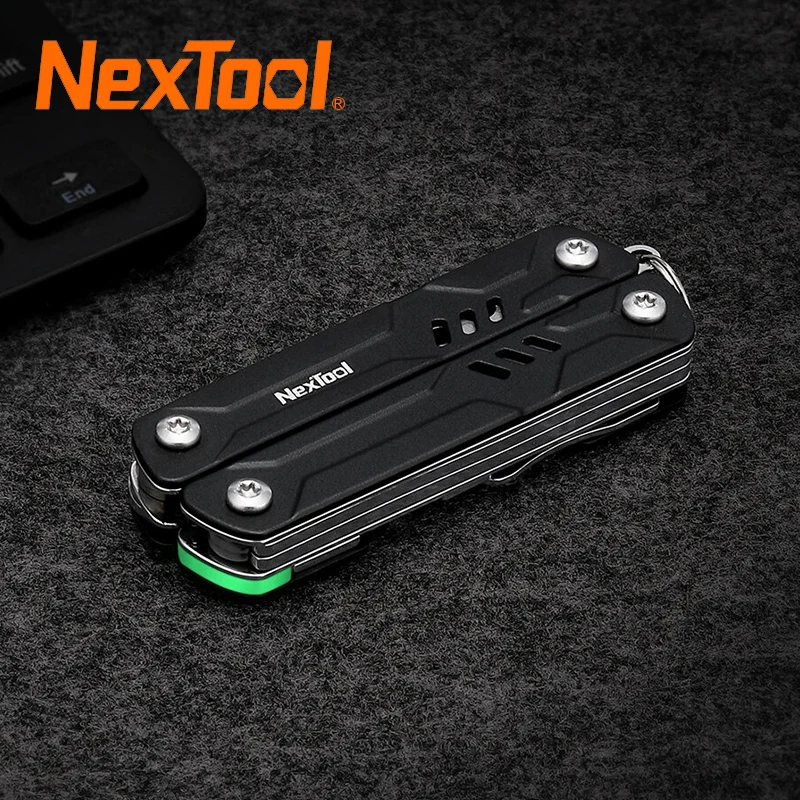 NexTool Mini-Sailor-Zange Lite 10-in-1-Schlüsselanhänger, Multitool, Klappschere, tragbares EDC-Multitool, TSA-zugelassen für Reisen
