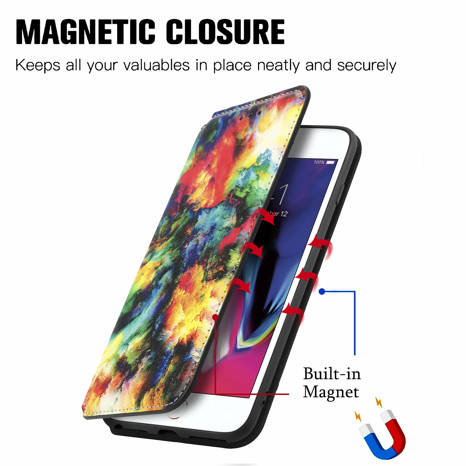 Цветной кожаный чехол-книжка для Xiaomi 12S Ultra Etui, чехол для Xiaomi Mi 12S Ultra Mi 12 Lite Pro 12X, чехол-книжка для телефона (art.: 3920bdbde02a2) - 3920bdbde02a2