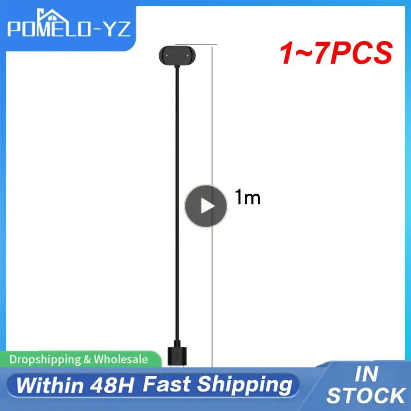

1~7PCS Fast Charging Speed Smart Watch Charging Adapter Durable And Reliable Essential Magnetic Charging Stand Easy To Charge