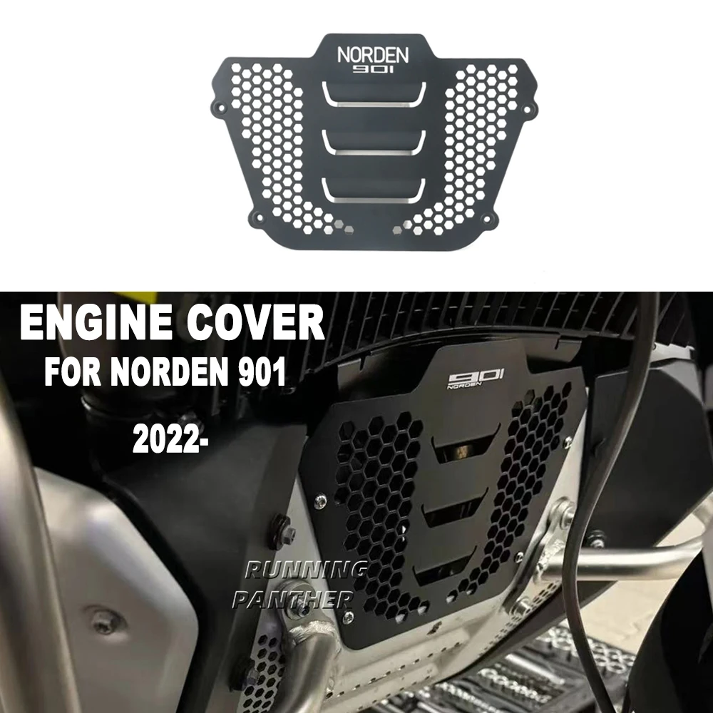 

Алюминиевые аксессуары для мотоциклов Husqvarna Norden 901 Norden901 2022-2023, защитная крышка двигателя, защита от мусора