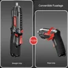 4.2V Cordless Screwdriver Rechargeable Wireless Electric Screwdriver Small Mini Drills Screwdrivers To Battery Screw Driver Set 4