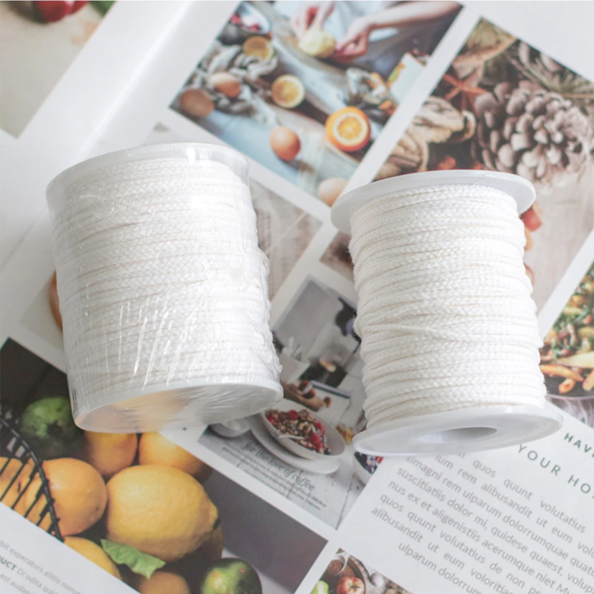 Candle Wick 61 Meters/Roll Cotton for DIY Candle Making