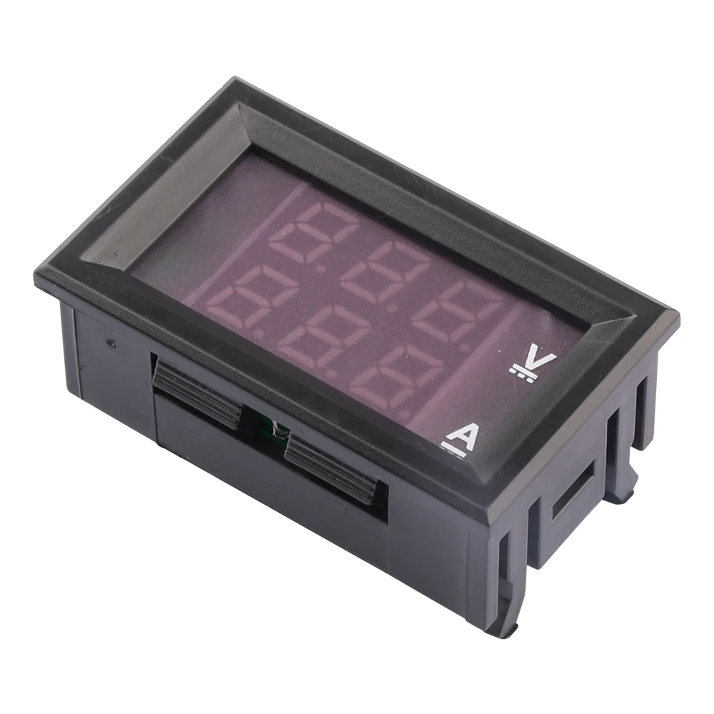 DC100V 10A LED 디지털 볼트미터 암페어미터 자동차 오토바이 조절 가능한 전압 전류계 볼트 감지기 테스터 모니터 패널 5선