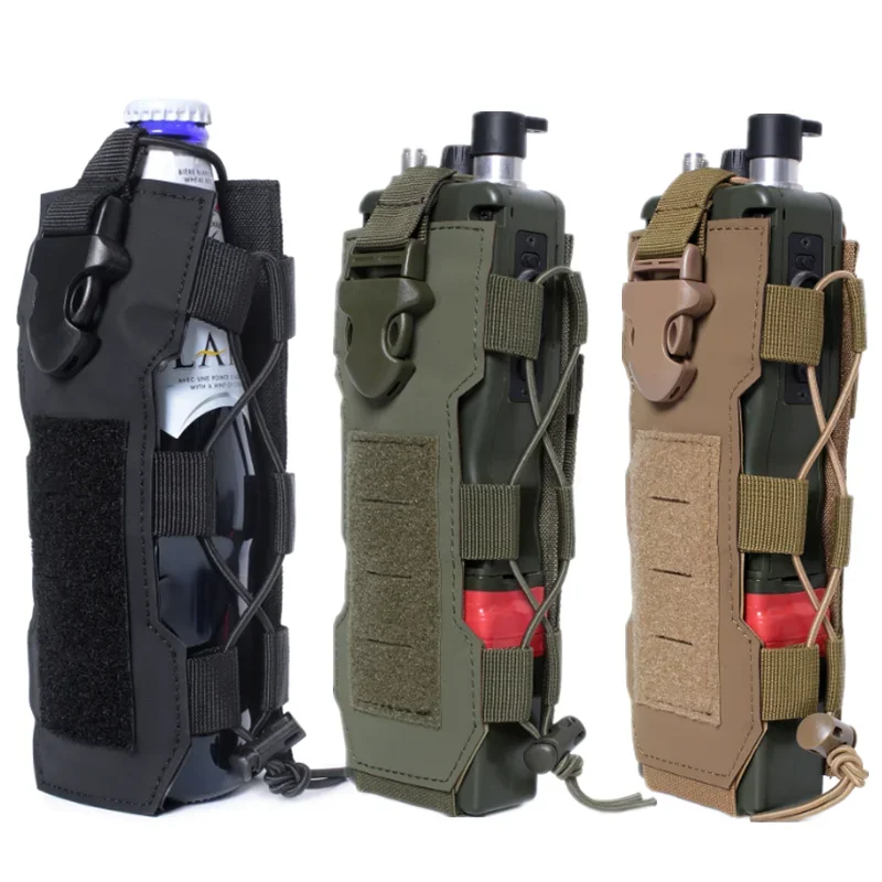 Molle pouch Water Bottle Pouch radio pouch Waist Pack fanny pack Outdoor Sport Fishing Camping Hunting Hiking Travel Canteen Kettle Holder
