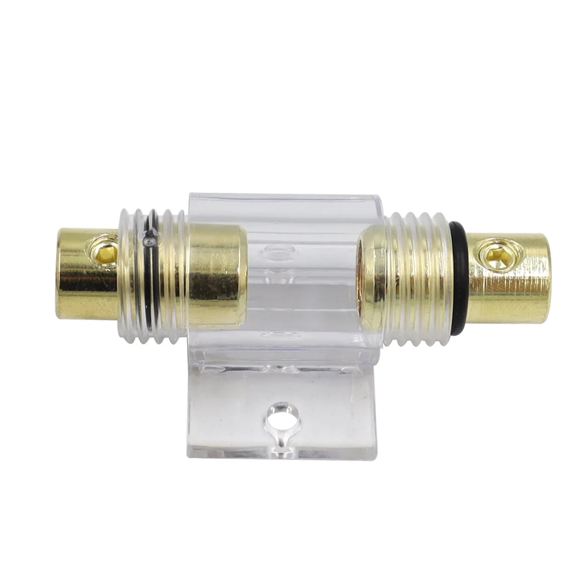 5Pcs Car Audio Refit Fuse Holder 4/8 And 10 Gauge Wire with 60 AMP Fuses 30A/60A/100A Fuse Holder for Car Audio Auto Amplifier fuse holder car fuses kit