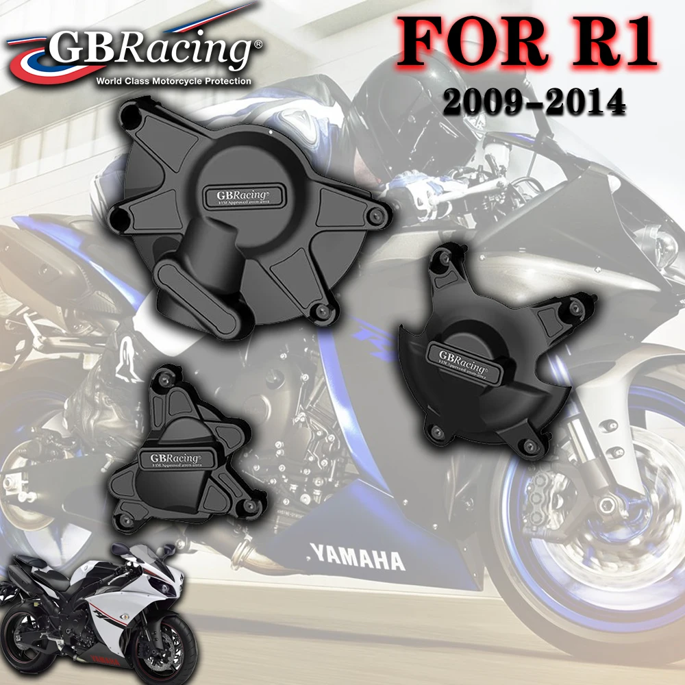 

Motorcycles Engine cover Protection case for case GB Racing For YAMAHA R1 2009 2010 2011 2012 2013 2014