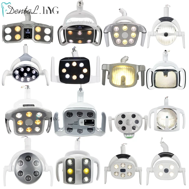 Dental Oral Lamp Surgical Lamp Operation LED Light for Dentist Chair Unit Cold light Shadowless Induction Lamp Dental Equipment