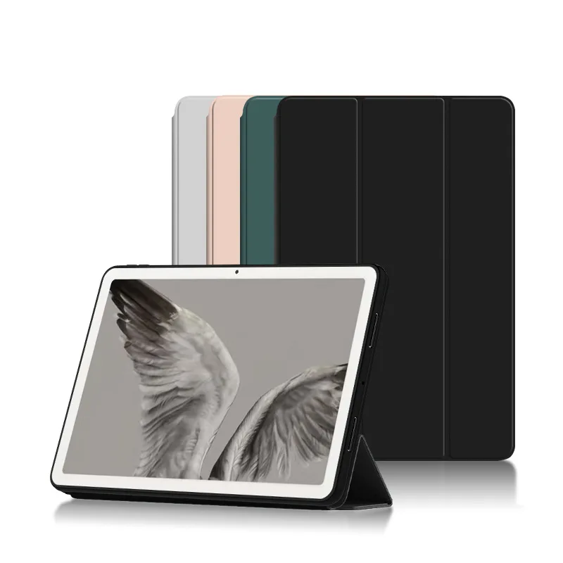 

For Google Pixel Tablet Case 2023 Ultra Thin Tri-Folding Smart Stand Cover for Funda Google Pixel Tablet 11 Shockproof Capa