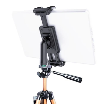 Supporto per treppiede per telefoni cellulari e tablet, può essere utilizzato con un treppiede per riprese video, lapso orario o streaming live