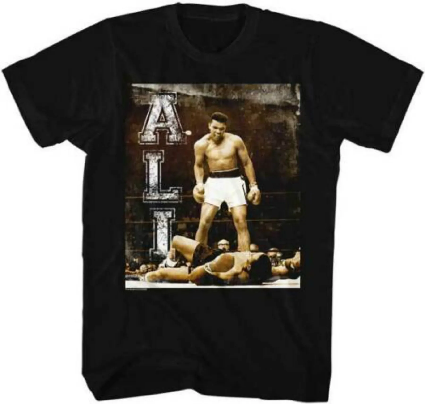 

The Greatest Muhammad Ali Fighting Boxing Fans T-Shirt 100% Cotton O-Neck Summer Short Sleeve Casual Mens T-shirt Size S-3XL