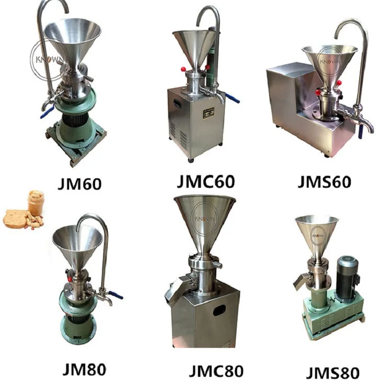 

Various Models Food Sesame Colloid Mill Paste Processing Equipment for Peanut Butter Nuts Making Machine