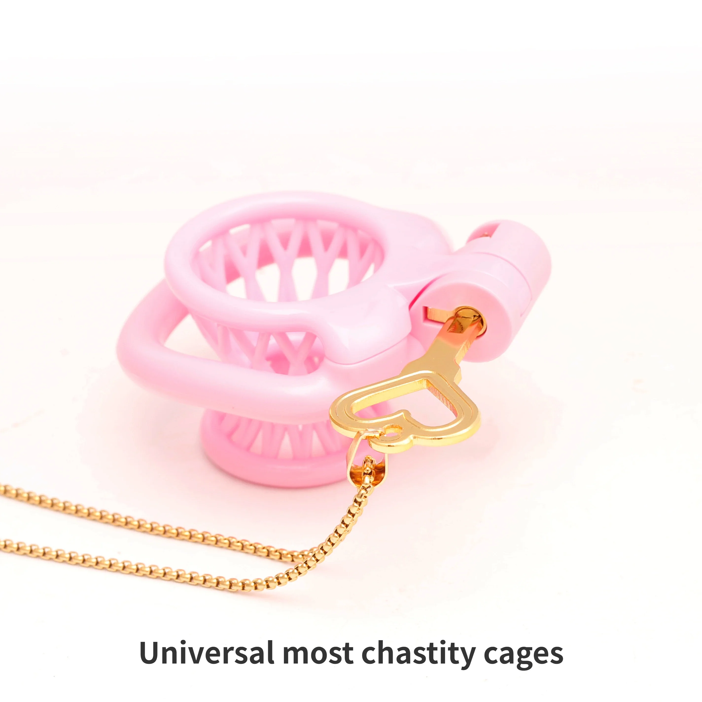 Penis Chastity Cage Chastity Lock Sex Toy Chastity Cage Accessory New Chastity Cage Key Necklace Accessories Fits All Cages Integrated Locks Key Holder Couple Games Preventing Cheating Sex Toys
