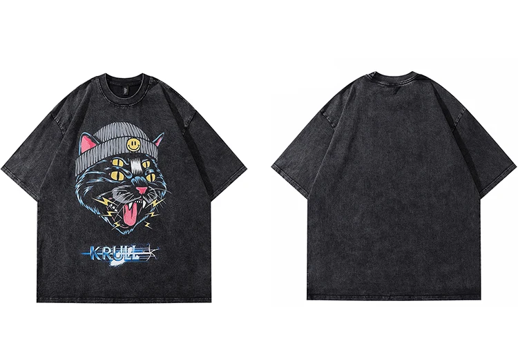 RRL Black Cat グラフィック Tシャツ L RRL Black Cat グラフィック Tシャツ L RRL Black Cat グラフィック T