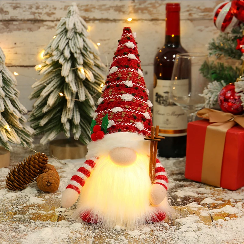 Muñeco elfo de Navidad de 30 cm con luz LED de noche, decoraciones  navideñas para el hogar, Navidad 2025, regalos de Año Nuevo para niños |  Walmart en línea
