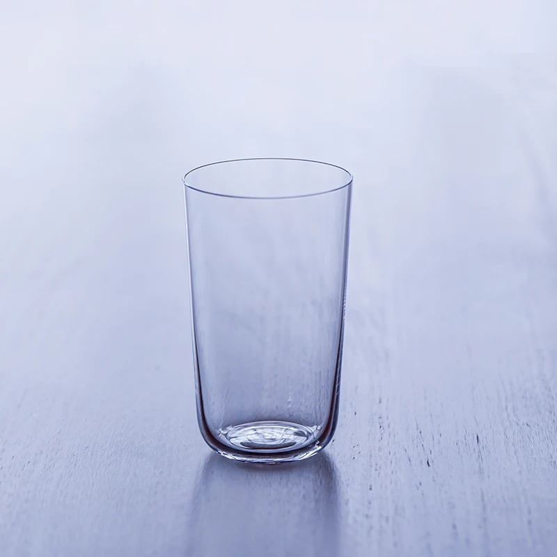 PLD302 CRISON Japanese style minimalist crystal glass cup, Highball cup, juice bar cocktail American iced coffee cup