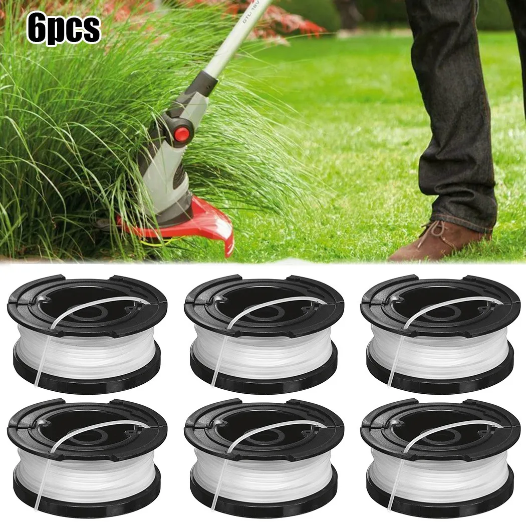 Trimmer Spool Line 6pcs For Black&Decker For ST6600/ST7000/ST7200/ST7700/ST7701  Garden Lawn Mower Trimmer Grass Cutter Part 2023 - AliExpress
