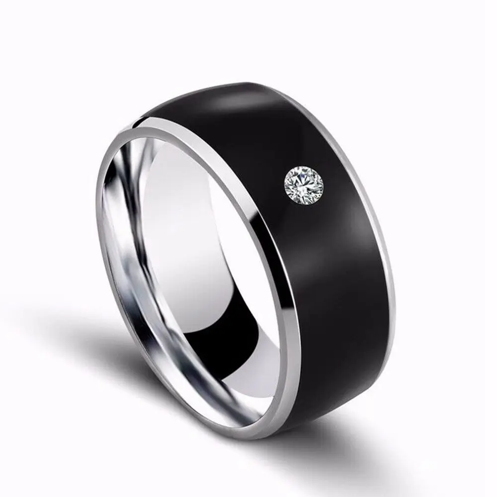 Anillo Digital para dedo con conexión portátil, anillo de dedo NFC de acero  inoxidable para hombres con teléfono Android – Los mejores productos en la  tienda online Joom Geek