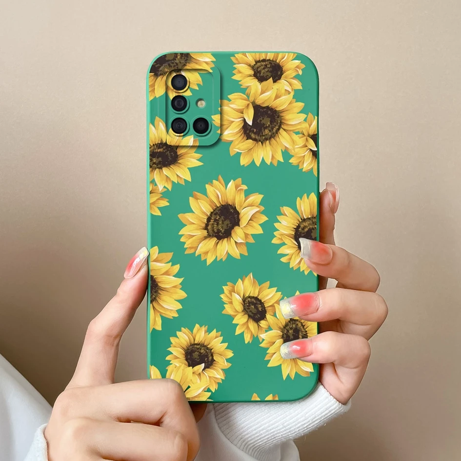 Fashion Love Heart Liquid Silicone Matte Back Cover with Screen Protector
