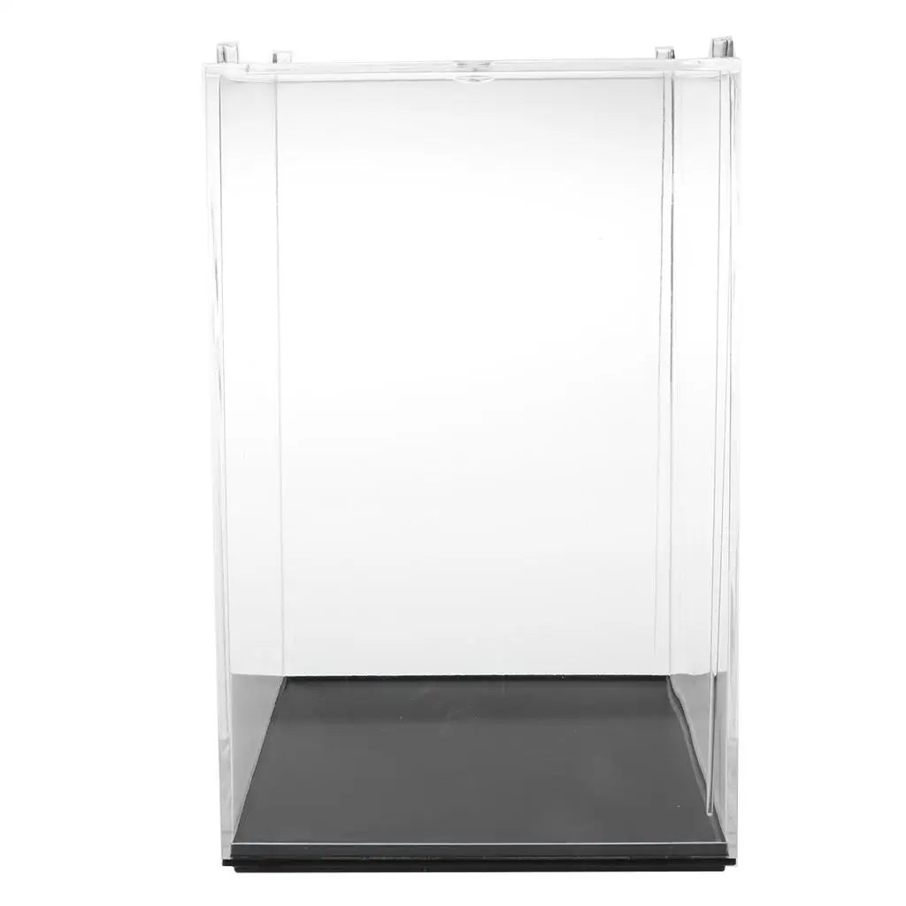 10x10x14cm Model Display Case Dustproof Display Box for Model Figures