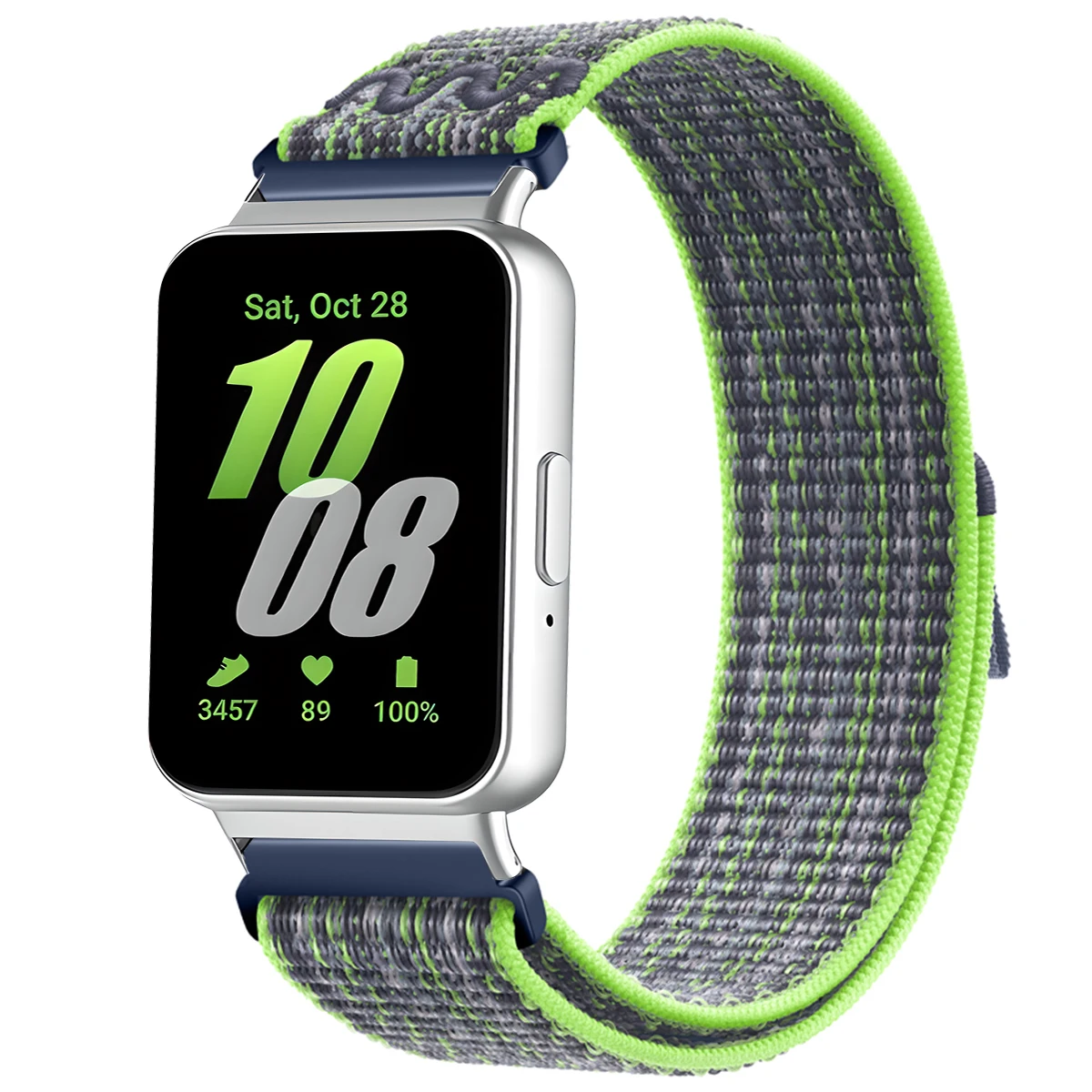 Breathable Sport Nylon Loop Strap for Fitness Tracker - Adjustable Replacement Band