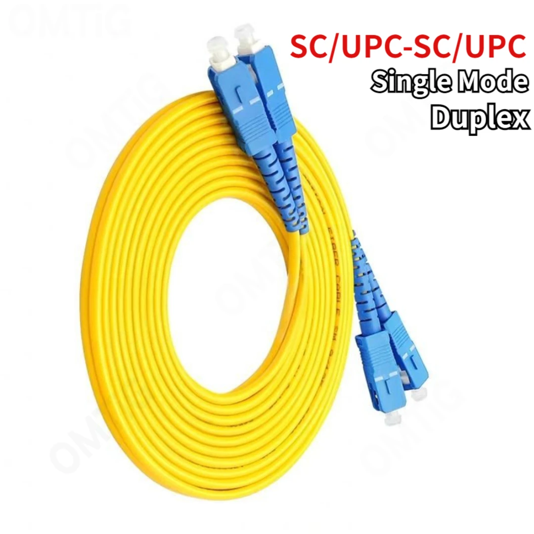 Cavo Monomodale In Fibra Ottica Ftth Sc/Upc-Sc/Upc 5M 10M 15M 20M 30M 50M Cavo Patch In Fibra Ottica Duplex Patch Cord