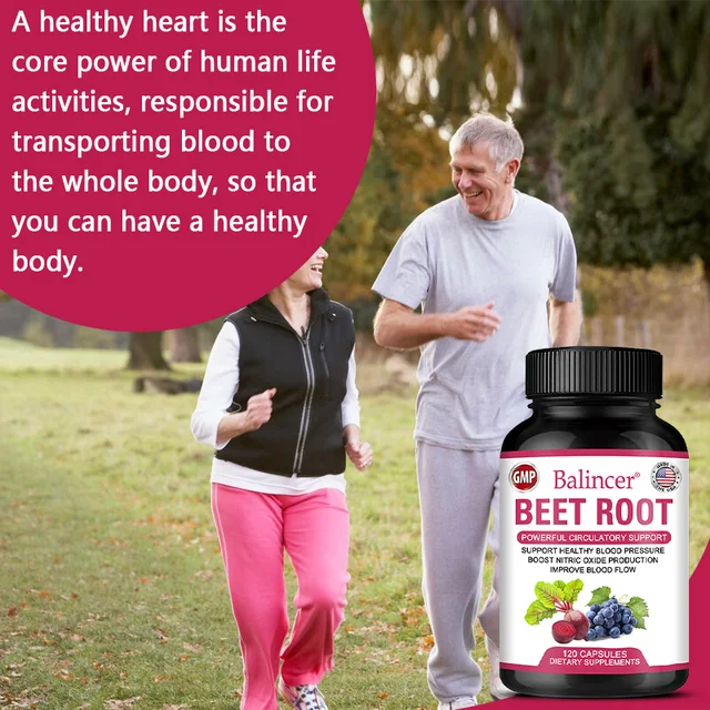 6547-544463.jpg Organic Beet Root Powder Extract + Black Pepper, Vitamin and Mineral Supplement, Blood Circulation, Blood Pressure Health