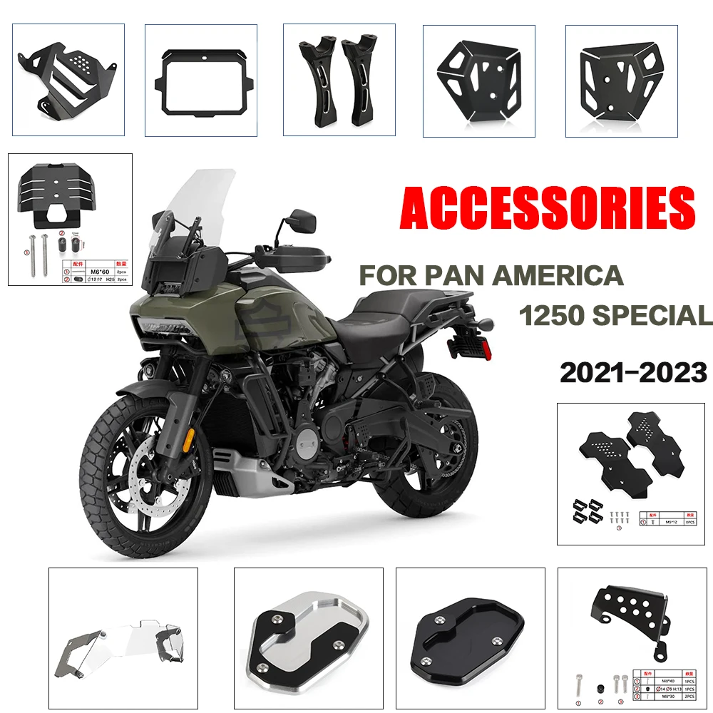 

For Pan America PanAmerica 1250 Special 1250 PA 1250 S 2021 2022 2023 Motorcycle Fairing Protection HEADLIGHT GUARD