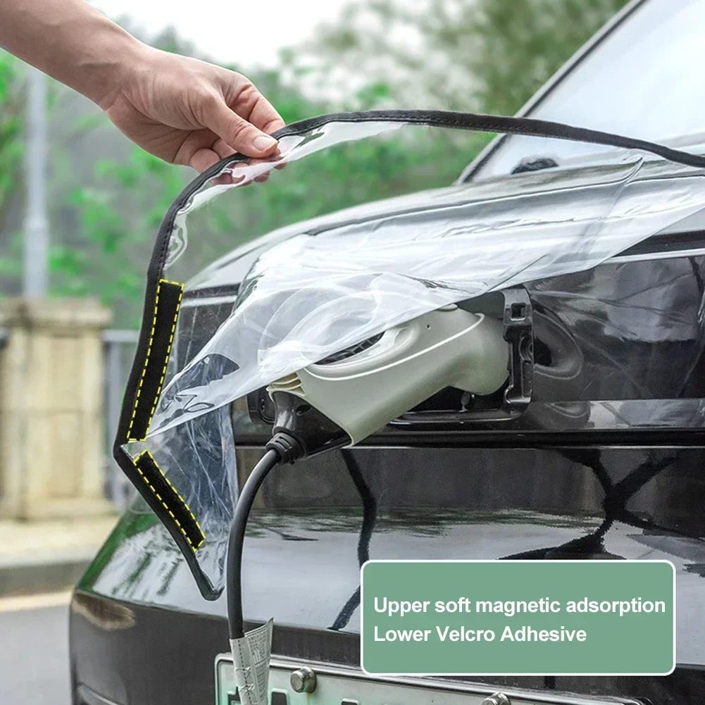 Enhanced Weatherproof EV Charger Cover - Rain, Dust & Snow Protection