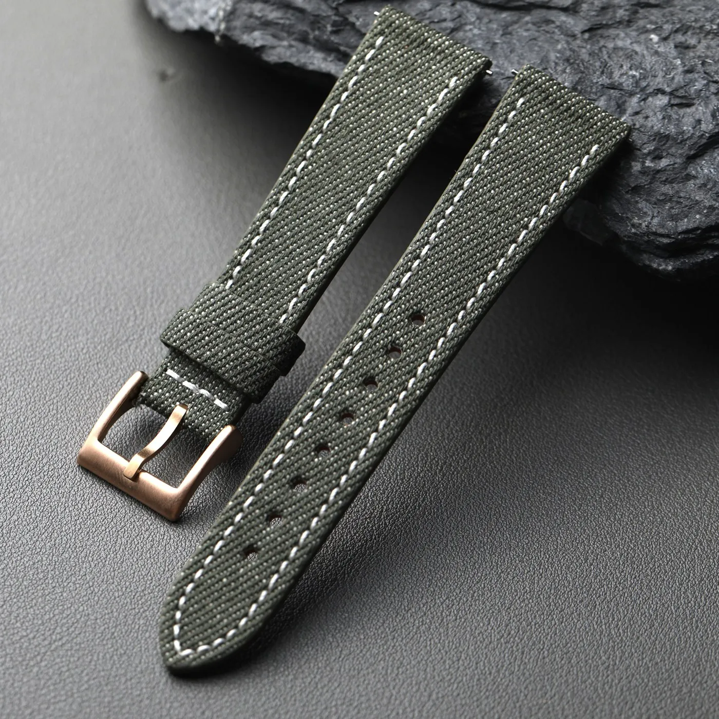 Premium Leather-Fit Denim Strap - Quick Release, Soft & Durable Bracelet in Multiple Colors