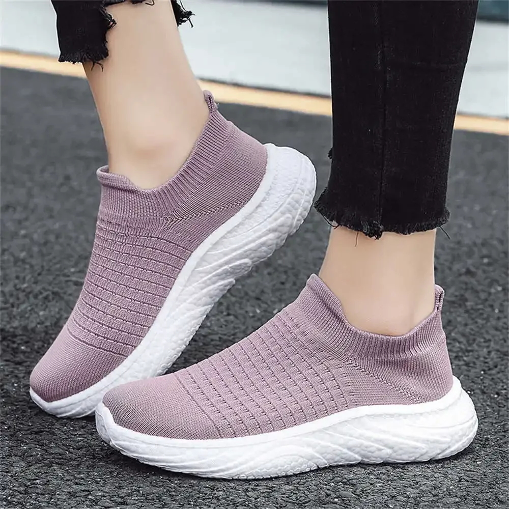 Fabric Soft Bottom Women's Natural Sneakers Tennis Plus Size Shoes 42 43 44 45 46 Comfortable Women's Boots Sports Losfers
