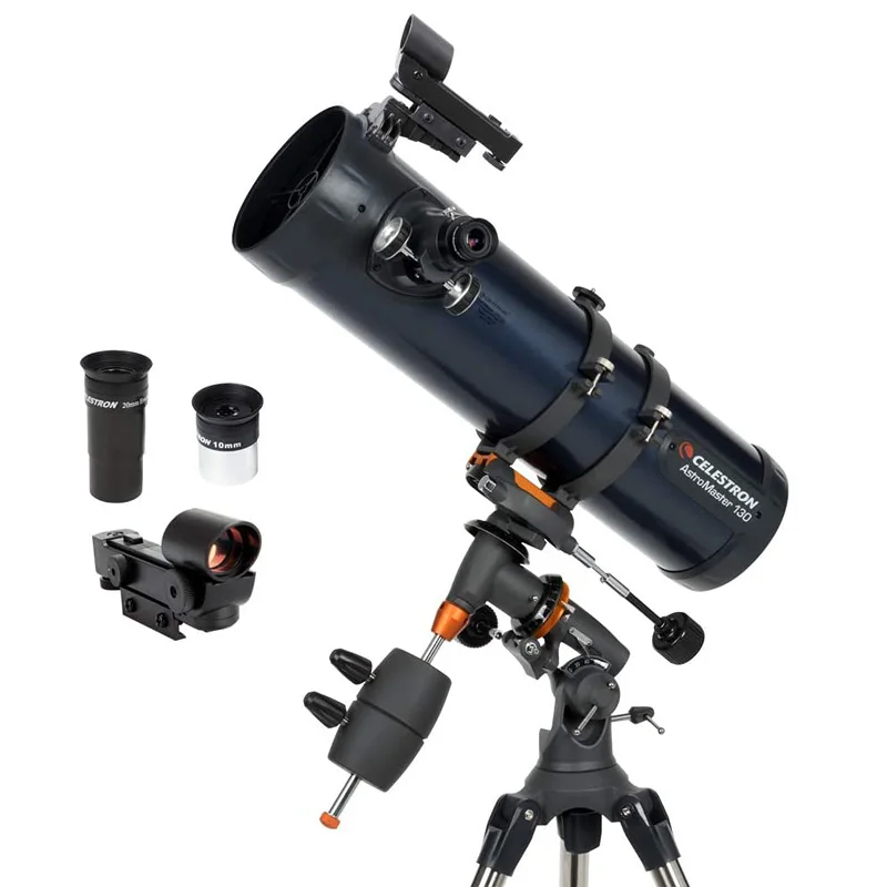 Celestron Astromaster 130Eq Telescopio Newtonian Telescopio Riflettore Per Bambini Studente Telescopio Astronomia Hobby Principiante