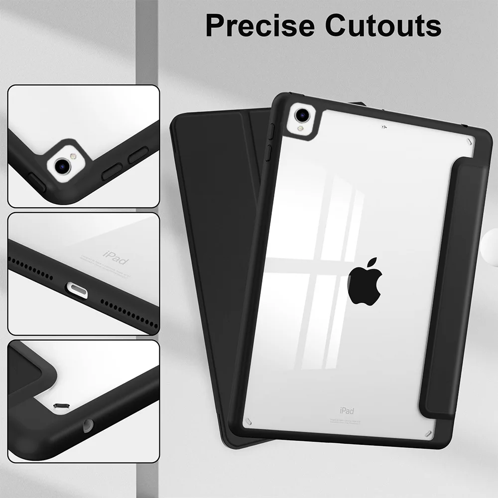 All-Inclusive Tablet Protective Case with Pen Slot and Soft Shell