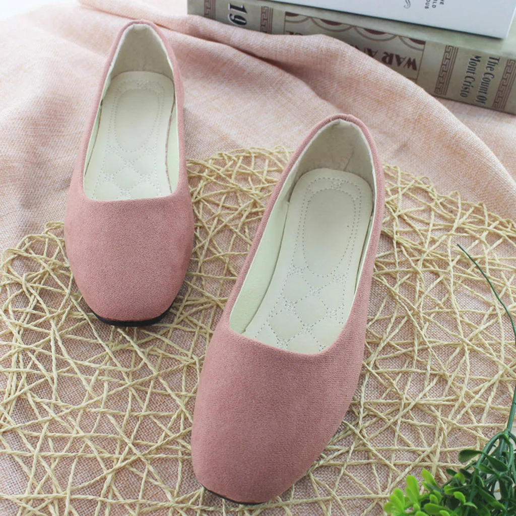 Women loafers women orthopedic shoes flat concise style party travel outdoor walking breathable casual round toe