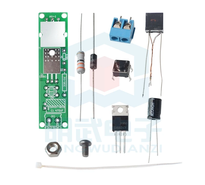 Arc cigarette lighter parts DIY electronic lighter kit High voltage