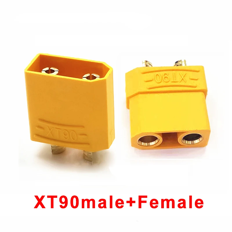 

Xt90 plug 4.5mm Gold Plated Banana male female plug connector cover aircraft model high current xt90 male female head