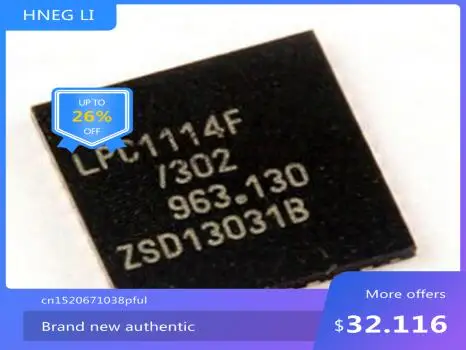 100% NEW Free shipping LPC1114FHN33/302 LPC1114F QFN33 LPC1114/302 LPC1114F QFN33 MODULE new in stock Free Shipping