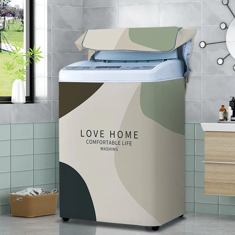 

Washing Machine Drain Cover Drainage Dryer Dust Furniture Holder Waterproof Top Loading Portable Organizer Insulating Sticker