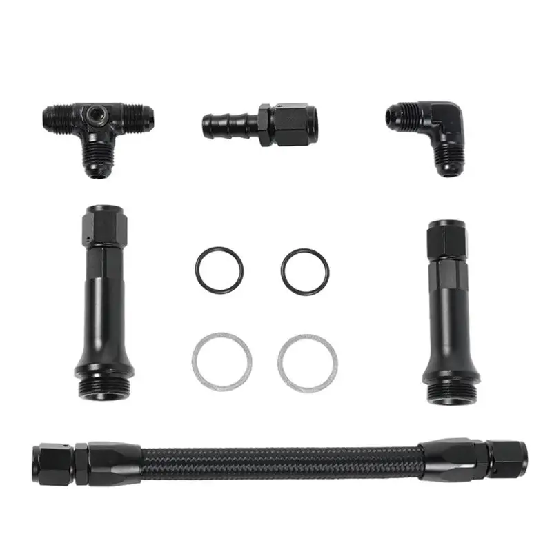 

Двойная подача карбюратор, масляная линия, масло из алюминия, двойная масляная линия, набор масляных линий карбюратора для мотоциклов, запчасти