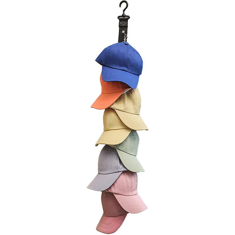 

1pc Door Wall Mounted Cap Rack Hat Holder Baseball Cap Towel Rack Holder Closet Hanger Storage Organizer Convenient Accessories