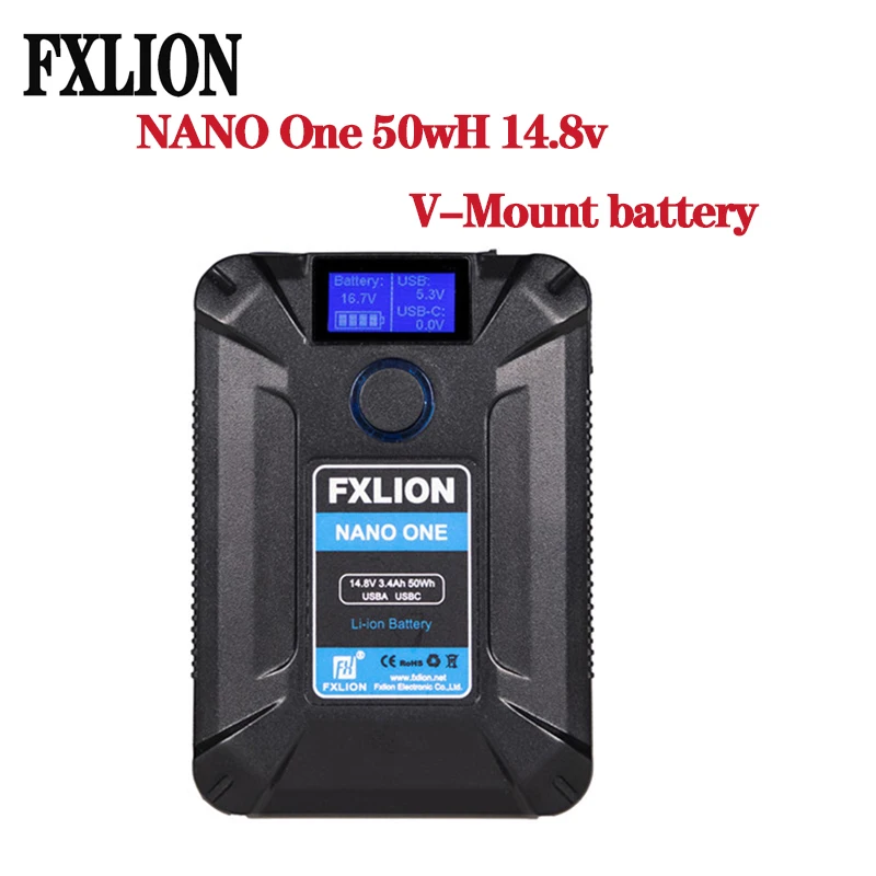 FXLION NANO One/Two/Three V マウント バッテリーおよび