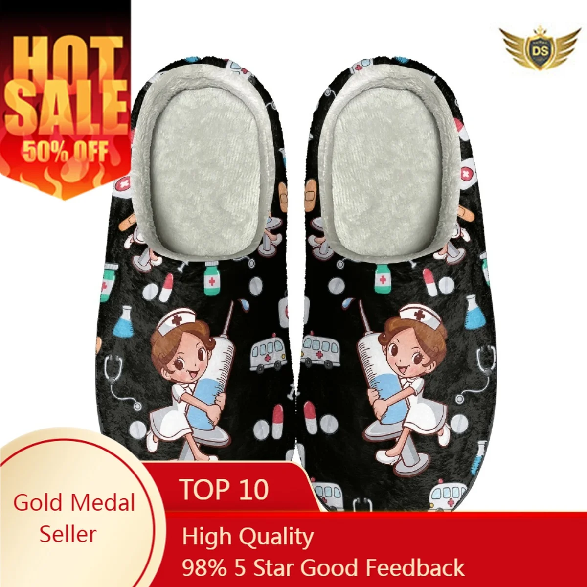 Autumn Winter New Men's Cotton Slippers Nursing Indoor Comfort Women Slippers Dropshipping Non-slip Casual Warm Couple Footwear