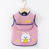 2PCS/1PCS Eating Feeding Smock Baby Toddler Apron Bibs Waterproof Adjustable Size Girls Boys Newborn Stuff 1-4 Years 3