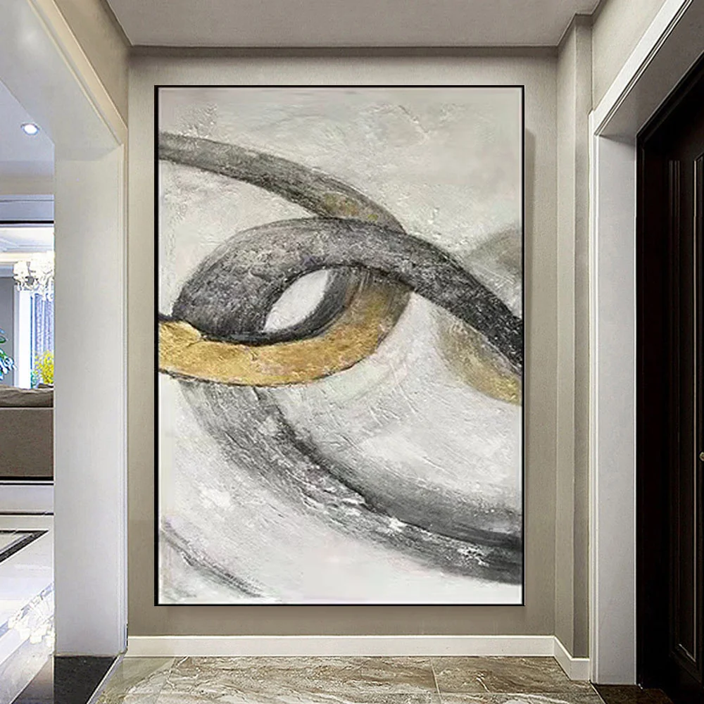 

Чистая ручная работа Холст Картина маслом абстрактная Современная Мода Минимализм гостиная крыльцо спальня комната искусство стена домашний плакат-стена