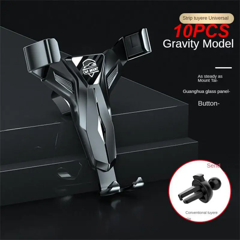 

10PCS Car Gravity Mobile Phone Bracket Universal Stable Durable Multifunctional Car Accessories Cellphone Stand Support