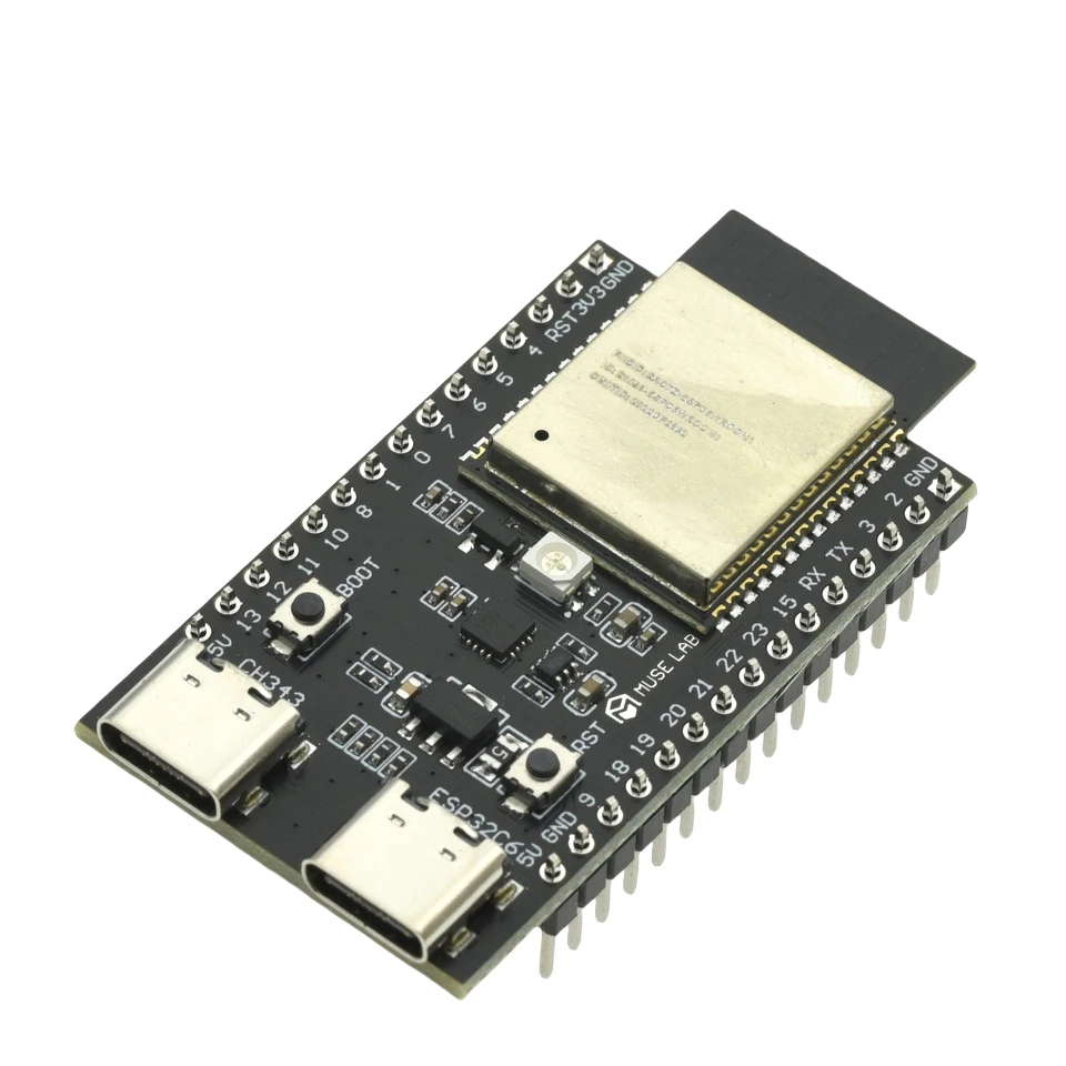 ตัวเลือกสินค้า โมดูลพัฒนา ESP32-C6 WiFi 6 BT สำหรับโปรเจกต์ IoT