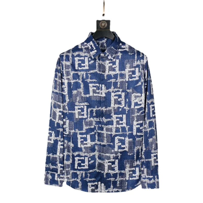 autumn-new-men's-long-sleeved-non-iron-shirt-fashion-positioning-digital-printed-large-size-shirt-replacement