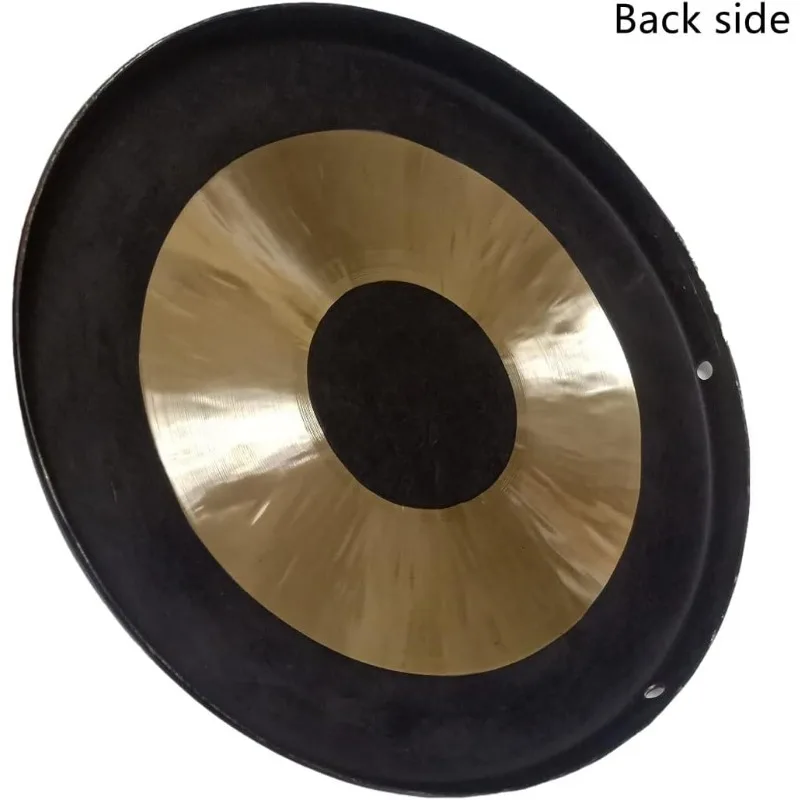 Arborea Sound Healing Gongs -11.8 Inch (30cm) Bronze Chau Gong, Chinese Copper Feng Gong with Wooden Beater , Meditation