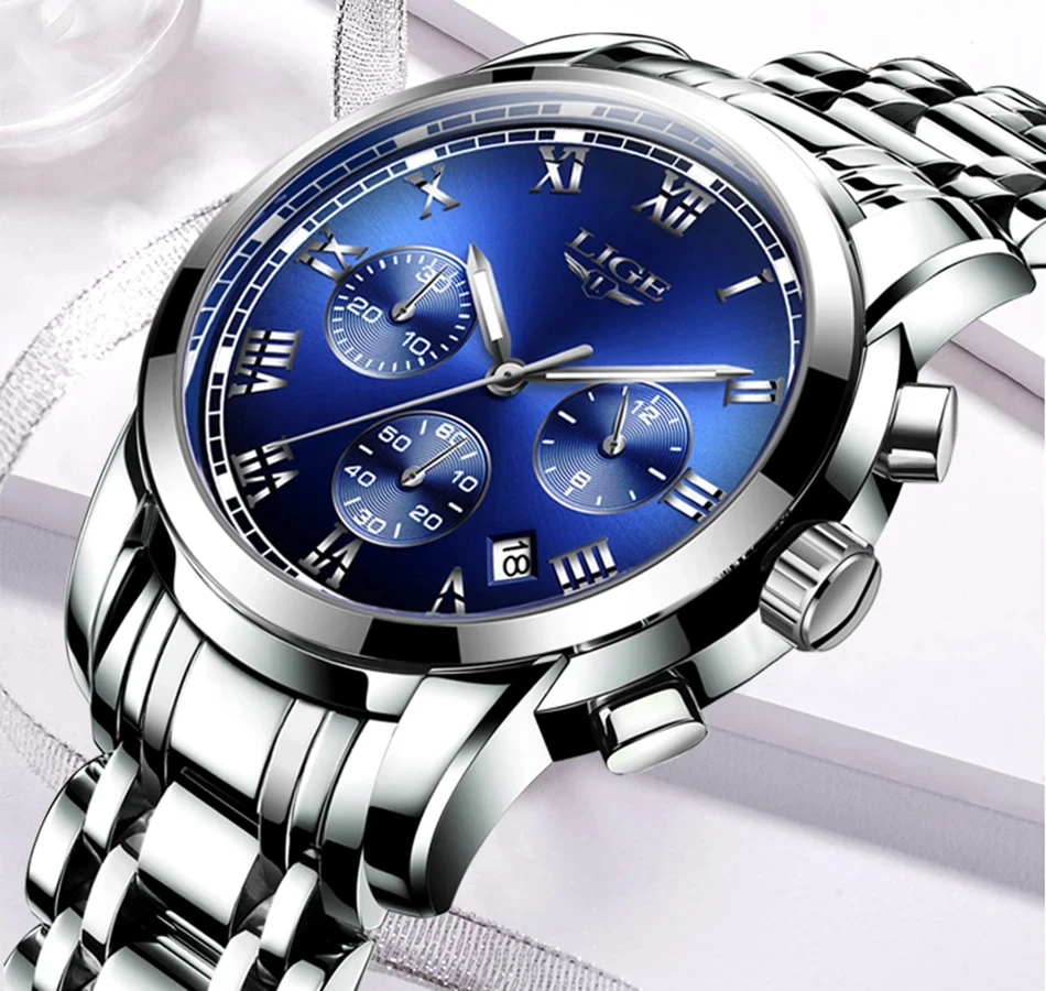 LIGE 2024 Watch - Side view