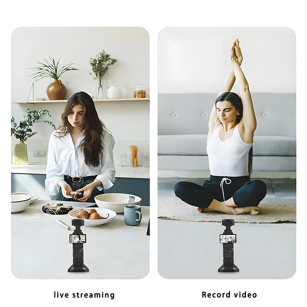 DJI 오즈모 포켓 3 용 스탠드 베이스, 데스크탑 마운트 스태빌라이저, 카메라 액세서리, 호환성: 오즈모 포켓 3
