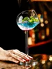 Creative Cocktail Glass - Porcupine Fish/Swan/Rose/Octopus/Bird Design Cocktail Glass, Novelty Drink Cup for KTV Bar Night Party 6